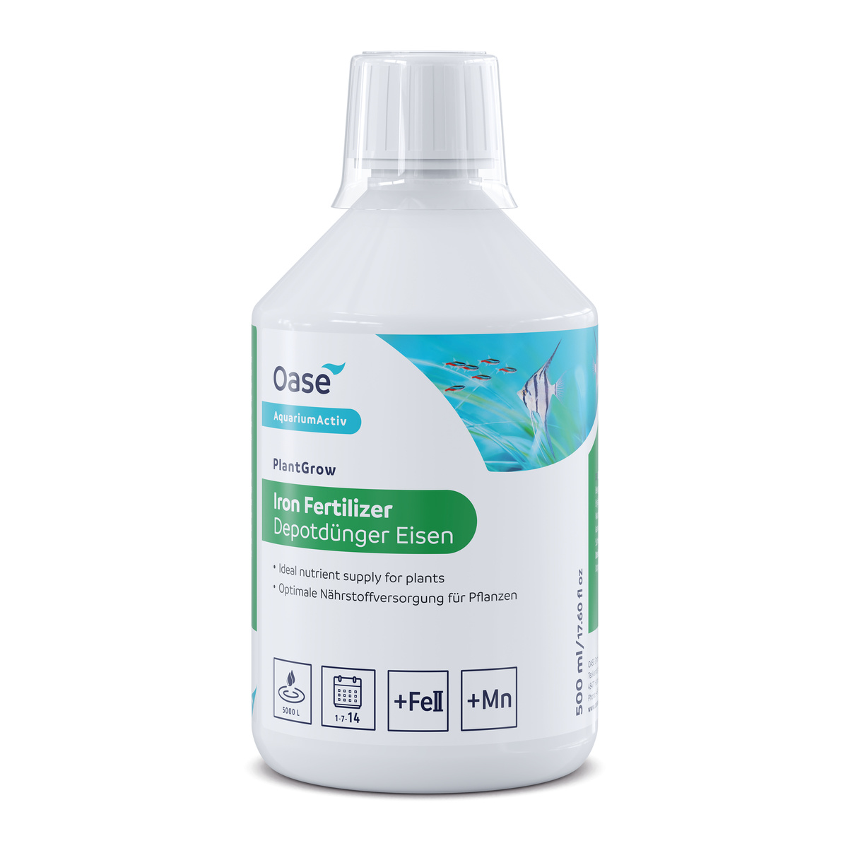 Oase SlowRelease IJzermeststof 500ml | Plantenvoeding