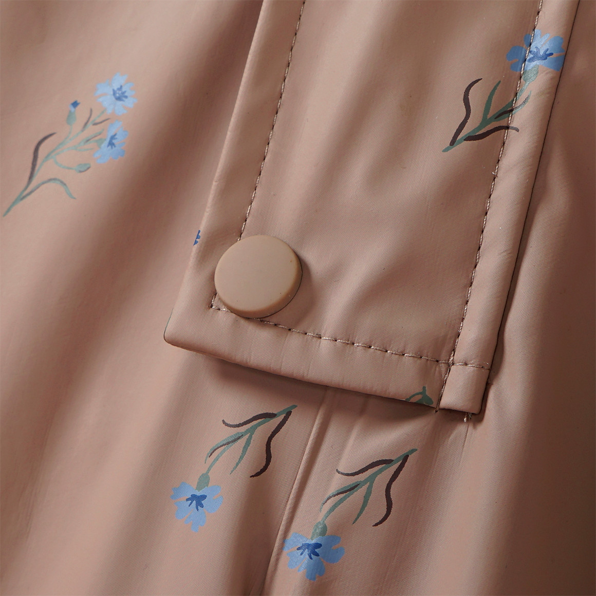 Topolino Pure Collection Mädchen Regenoverall mit recyceltem Material hellbraun