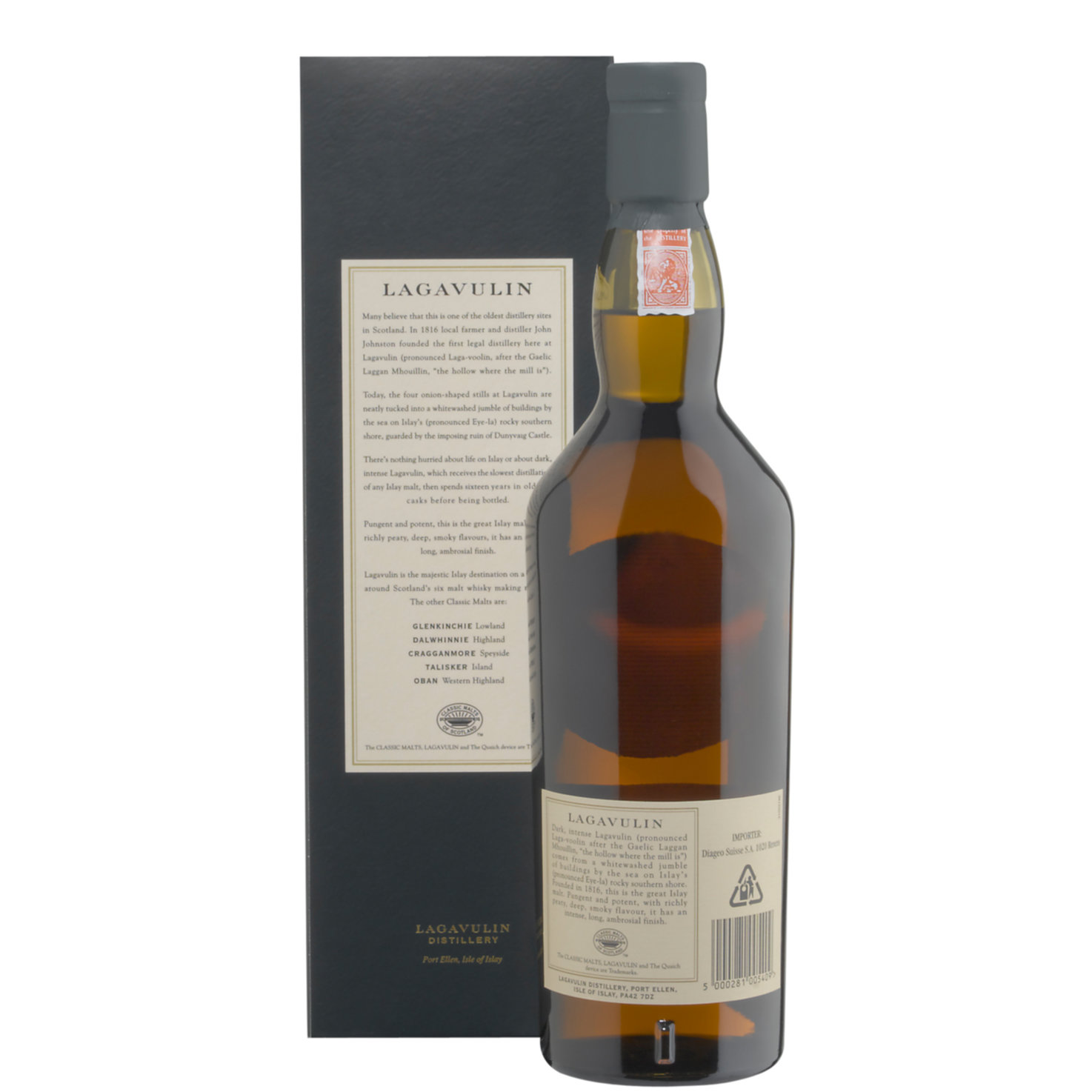 Lagavulin Single Malt 16 Years -70cl