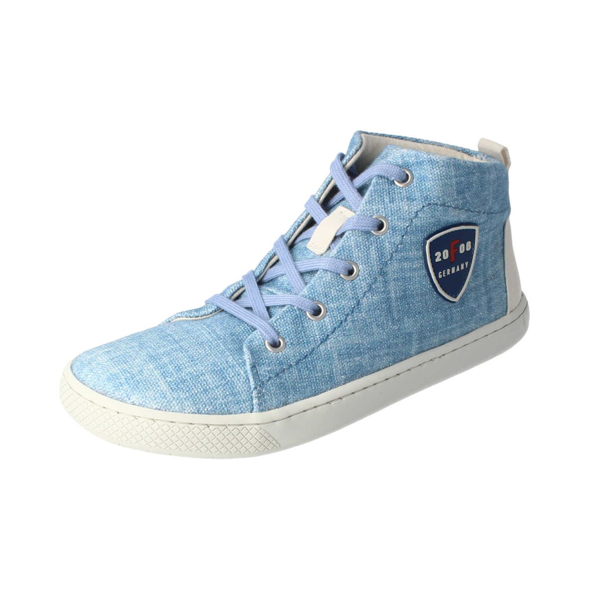 B20049-G20BE-GREEN Bio-Textil GOTS sky Sneaker with laces Weite/M