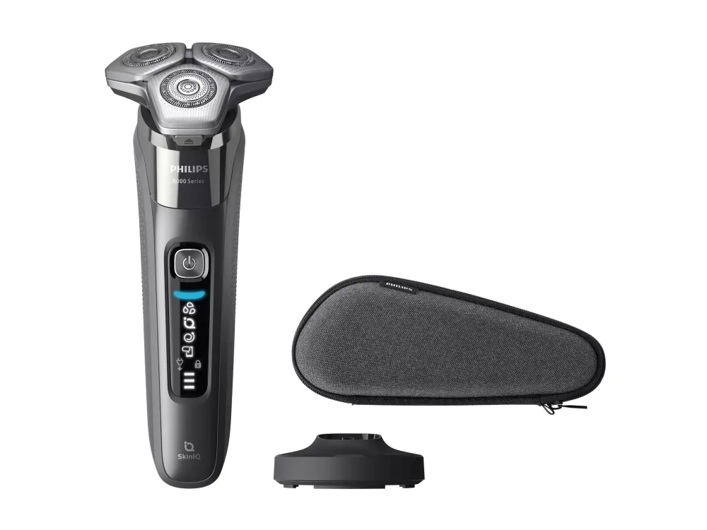 Philips SHAVER Series 8000 S8697 - Shaver - trådløs - mørk krom
