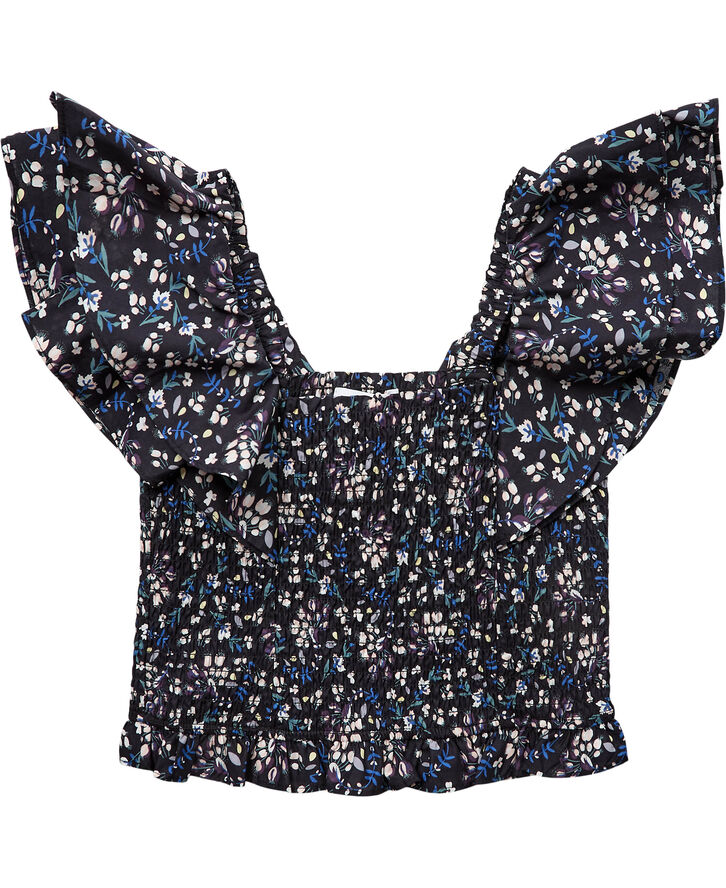 Designers Remix Girls G Sandrine Crop Top Check