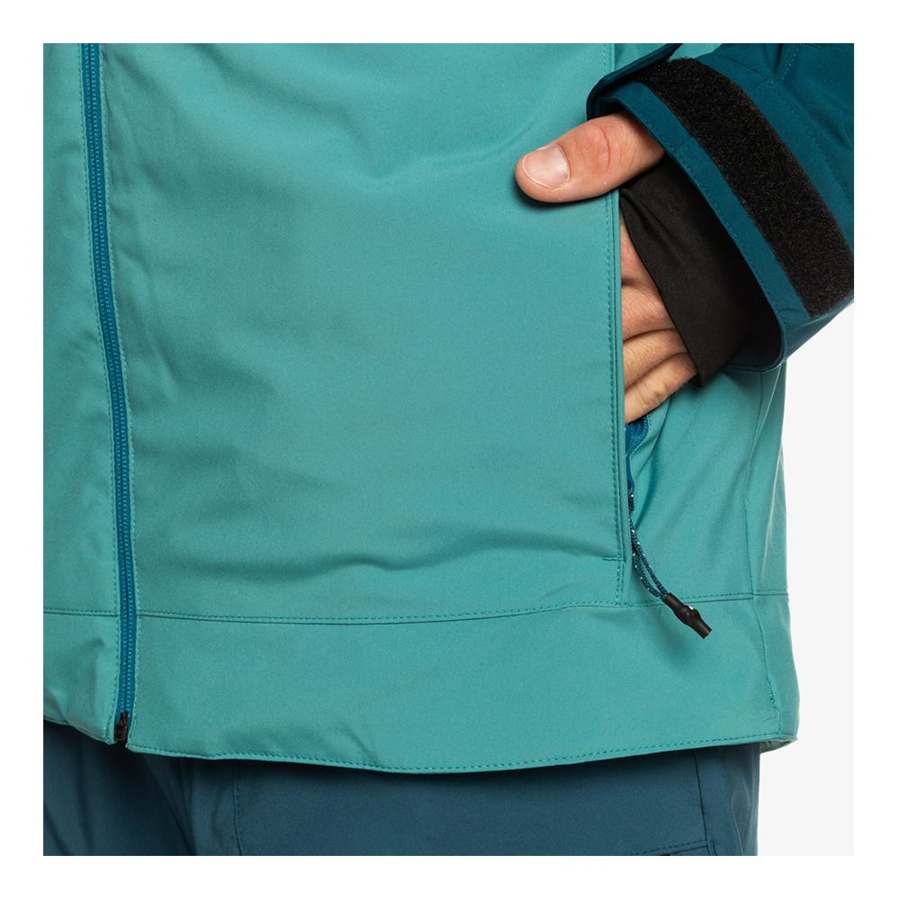 Quiksilver SYCAMORE - Veste ski Homme majolica blue