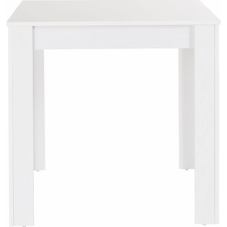 Long spisebord - hvid