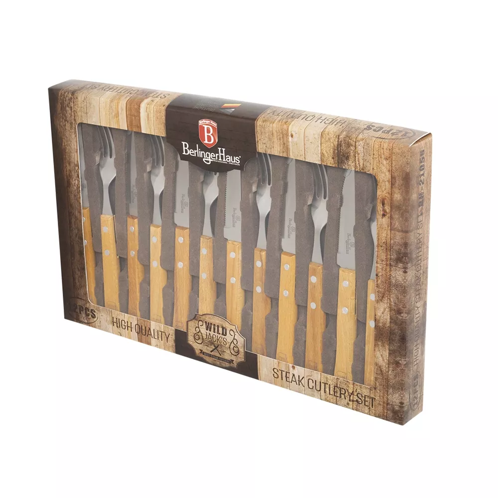 Berlinger Haus 12-teiliges Steakbesteck-Set