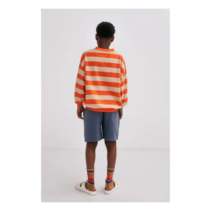 Repose AMS Sweat Coton Bio Evergreen | Orange