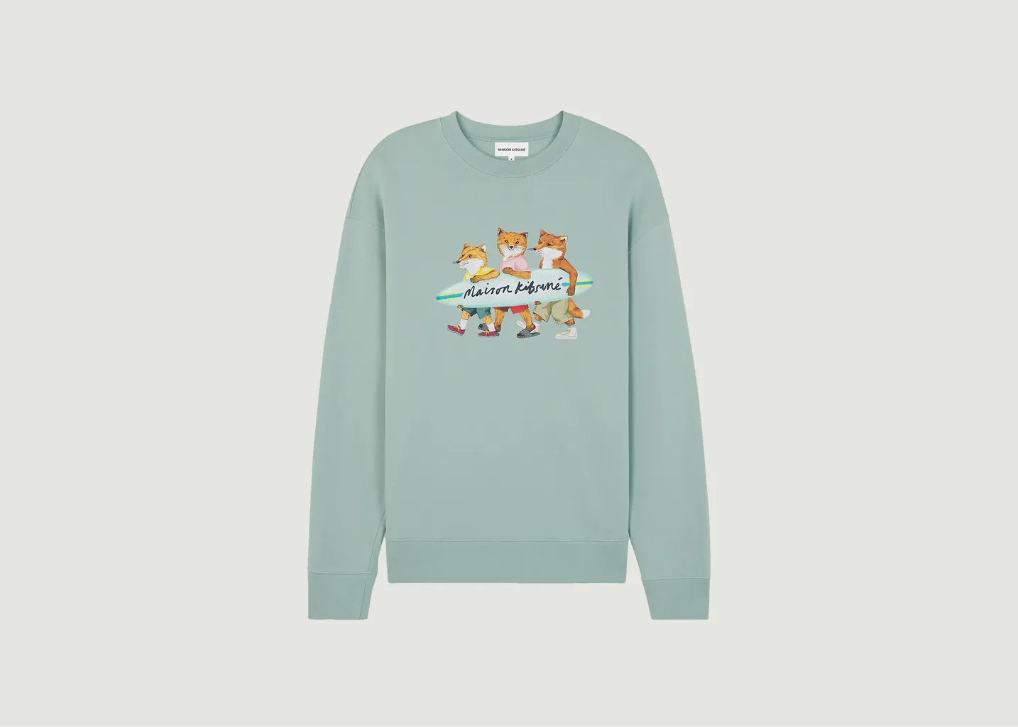 Sweat Surfing Foxes Maison Kitsuné