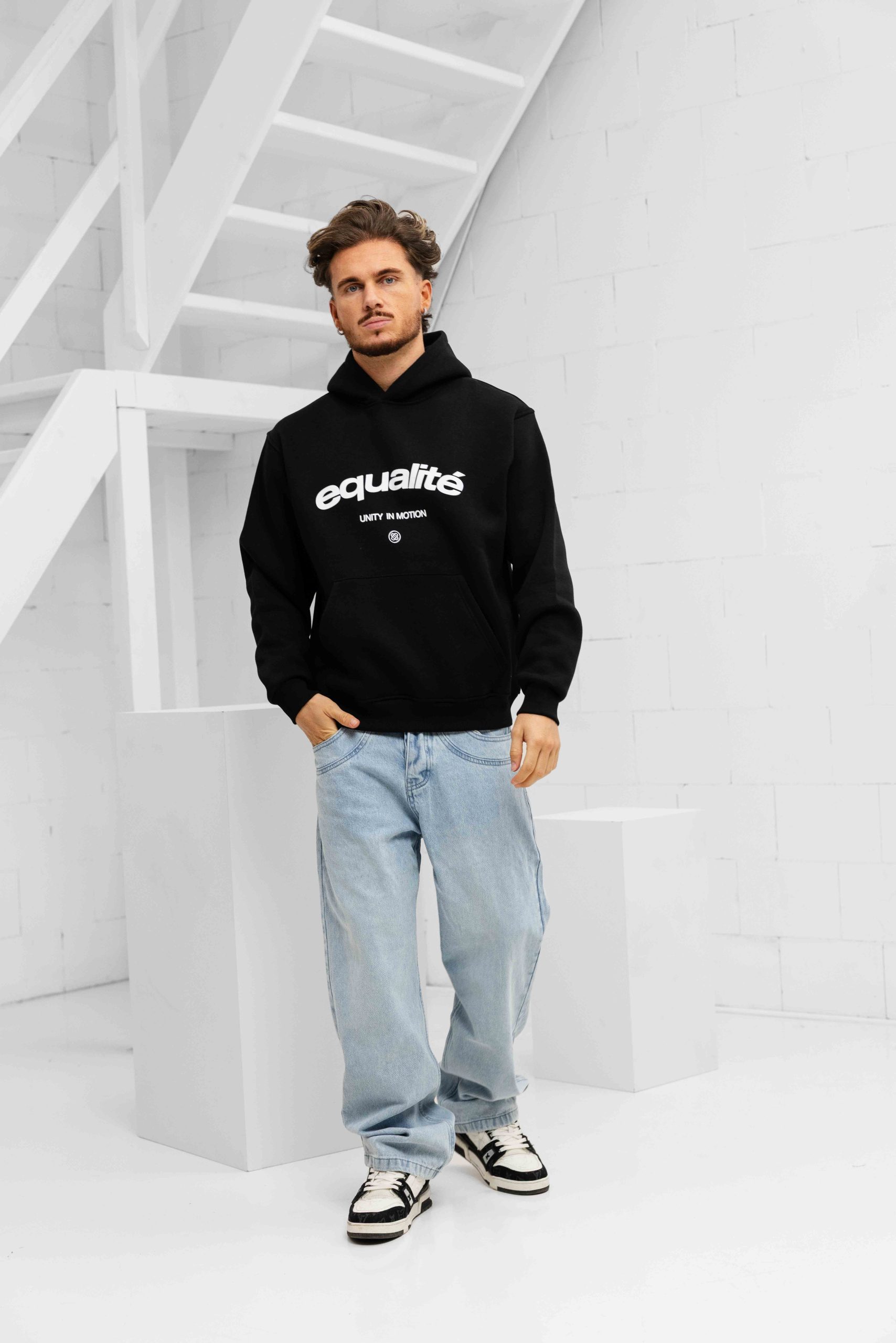 Equalité Celeste Hoodie Heren Zwart