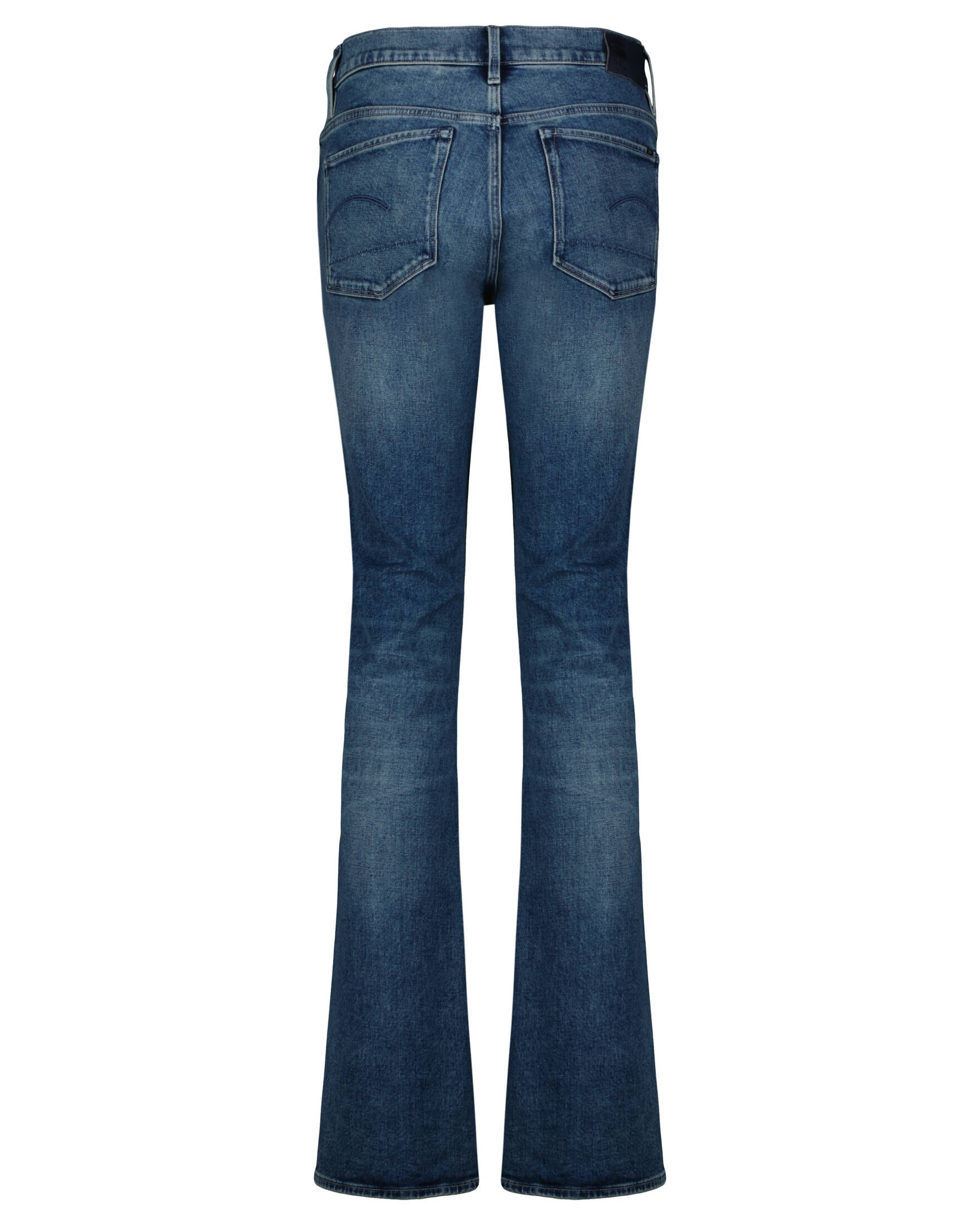 G-Star RAW| Damen Bootcut-Jeans 3301 FLARE Skinny Fit High Rise