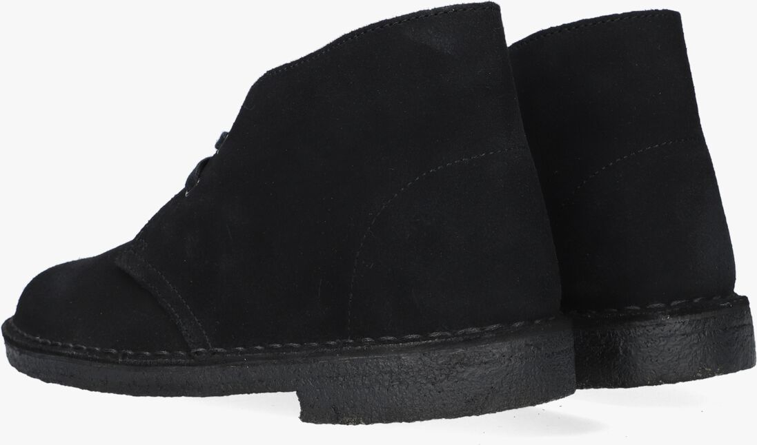 CLARKS ORIGINALS zwarte clarks originals veterschoenen desert boot dames