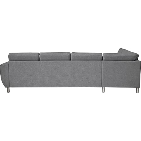 Rom Nordic vendbar hjørnesofa med chaiselong - antracit