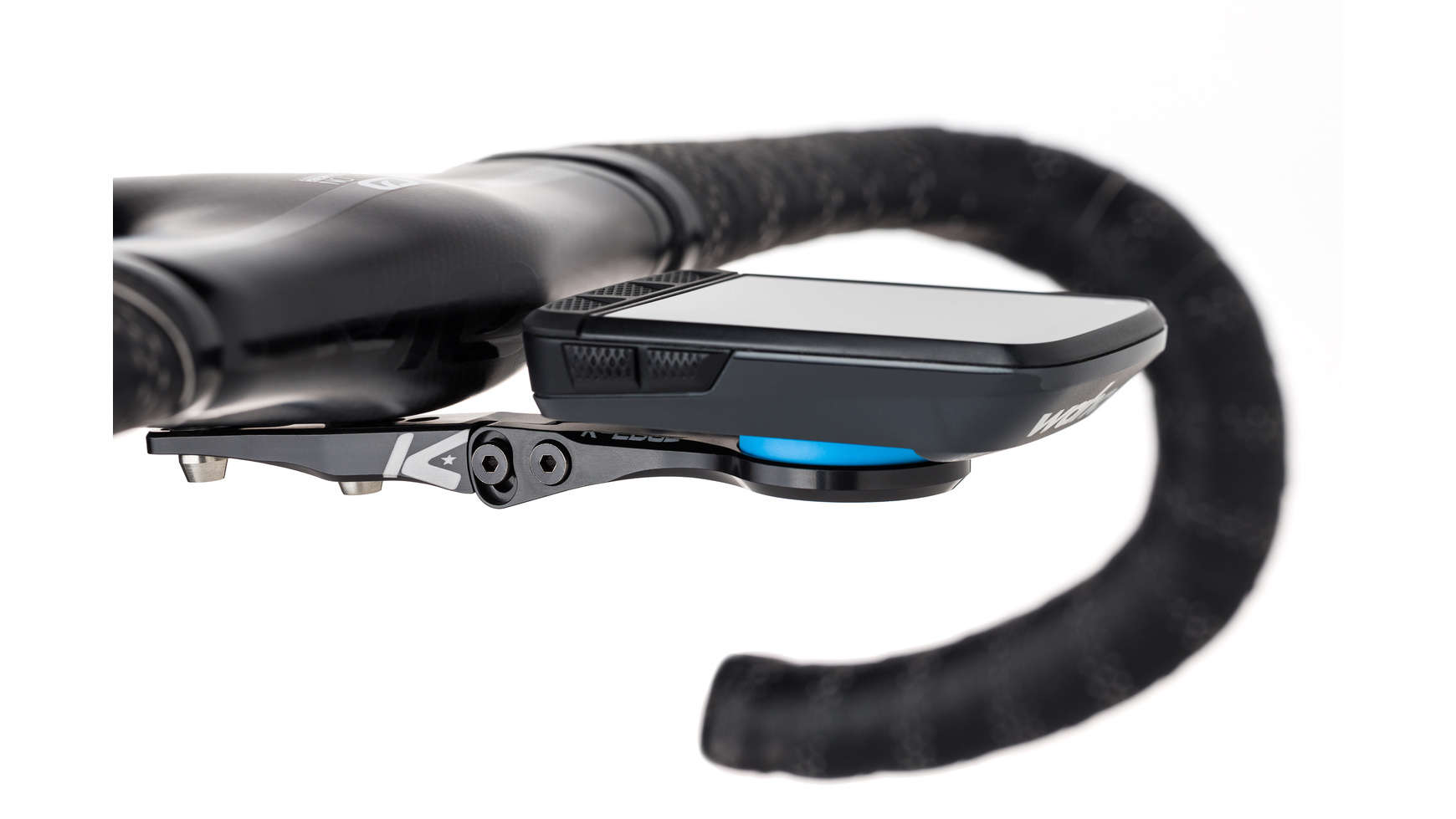 K-Edge Integrated Stuurhouder Wahoo-serie Zwart