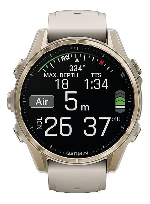 GARMIN - MONTRE GPS FENIX 8 - 43 mm SAPPHIRE AMOLED
