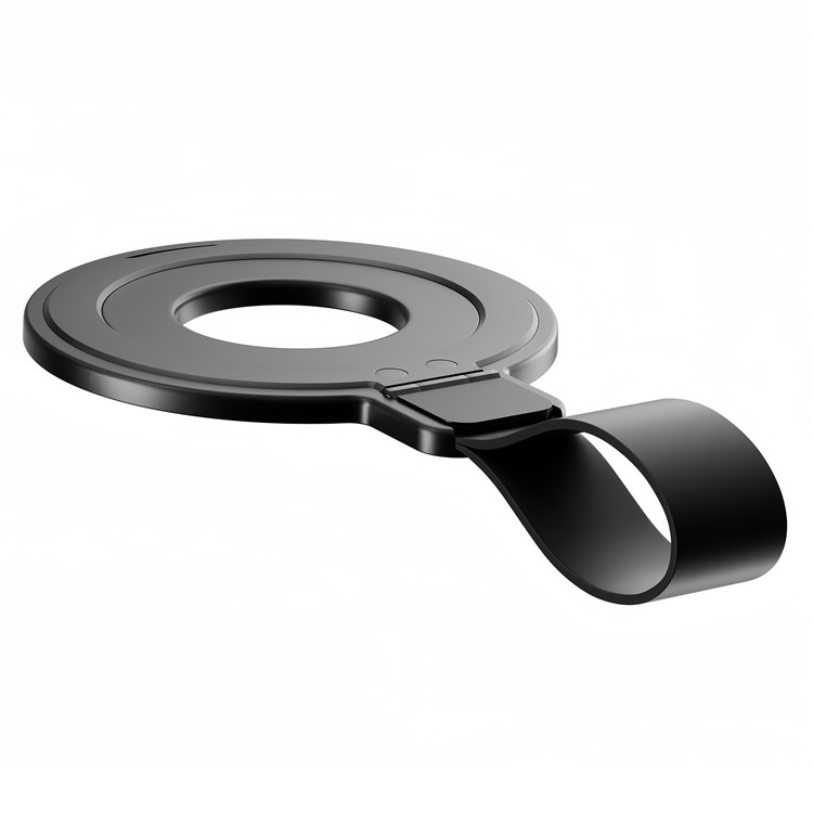 Magnetische MagSafe Finger Griff Ring Halterung 360 Grad - Schwarz