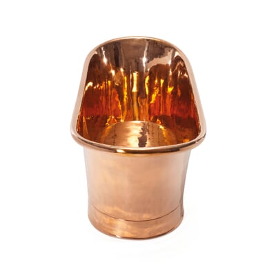 Badewanne Kupfer