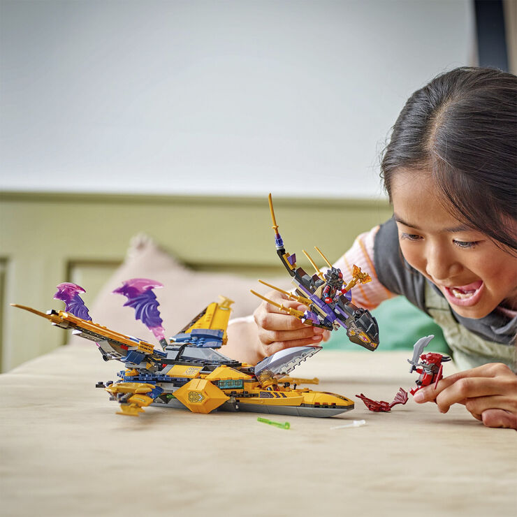 Lego Ras og Arins superstorm-jet 71833
