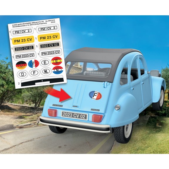 Voiture Citroën 2CV Playmobil 70640