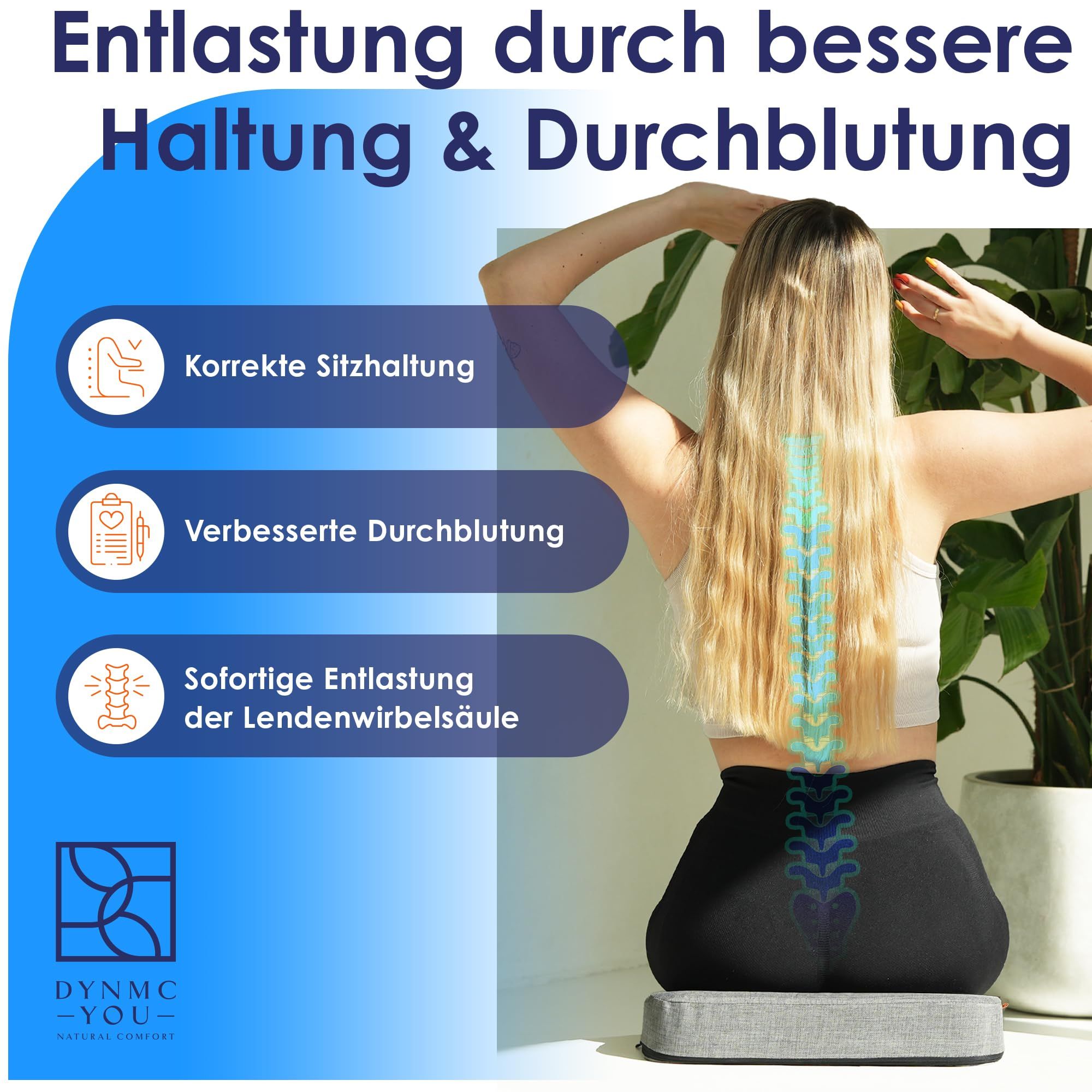 DYNMC you Keilkissen Stuhl