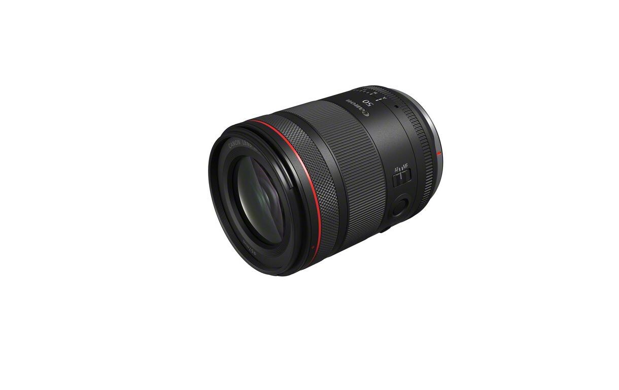 Festbrennweite RF 50 mm F/1.4L VCM – Canon RF<br>Hybrid-Weitwinkelobjektiv mit Nano USM und VCM-Fokussierung