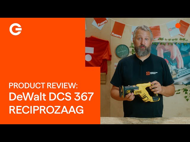 DeWALT DCS367NT 18V Li-Ion accu reciprozaag body in TSTAK - koolborstelloos
