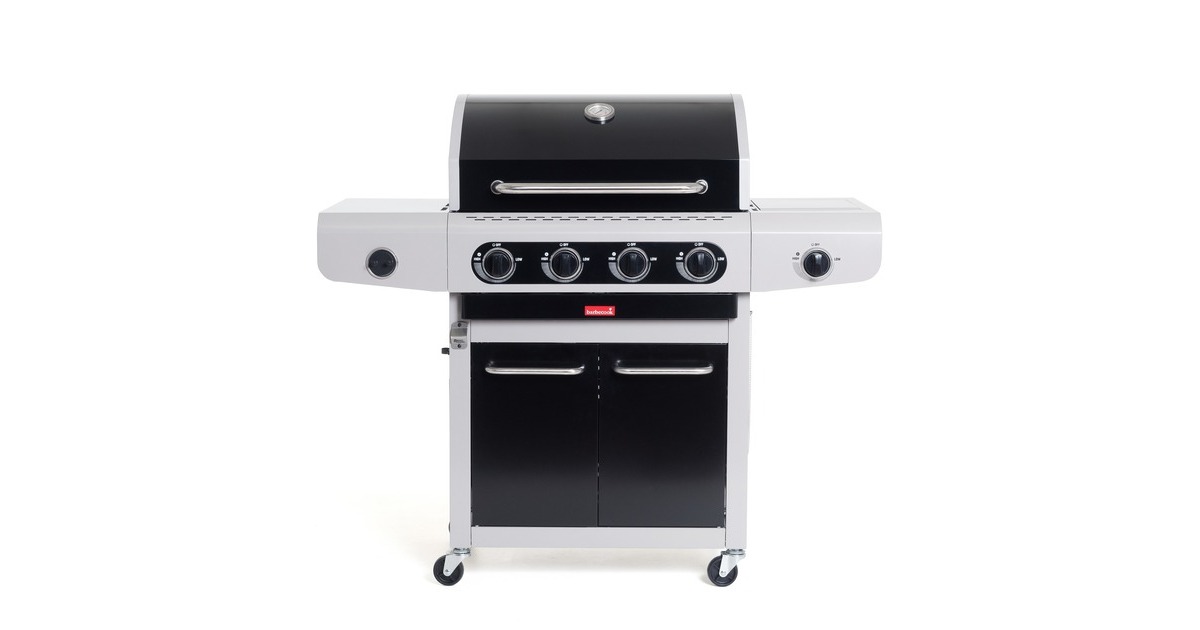 BarbecookSiesta 412 Black Edition gasbarbecue  (Zwart)