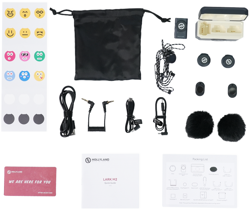 Hollyland - Lark M2 Camera Wireless Lavalier Microphone