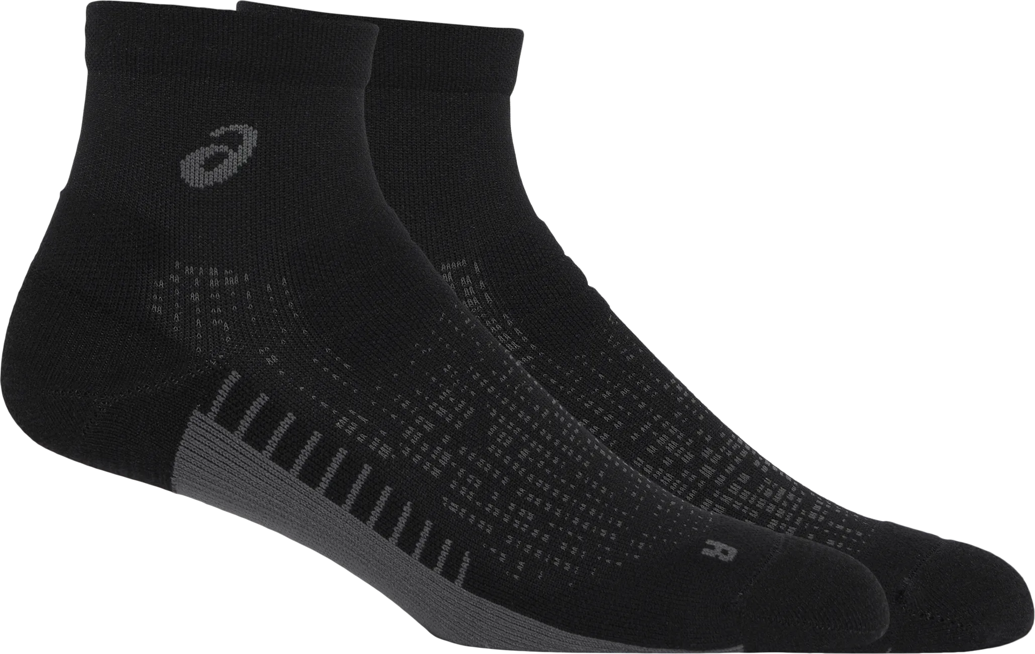Asics Performance Run Sock Quarter Performance Black