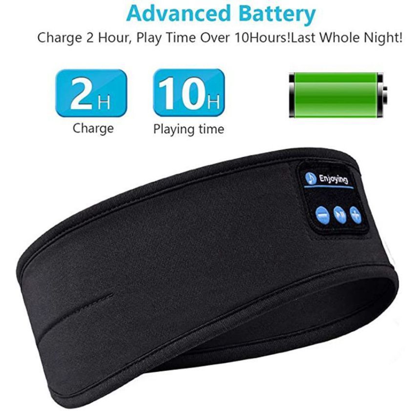 HOMTEC - USB oplaadbare Bluetooth-luidspreker met sporthoofdband