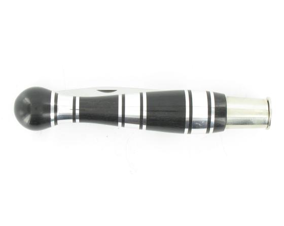Nontron Virole n° 25 - Boule - Manche en Ebène et aluminium Couteaux de Poche par Nontron
