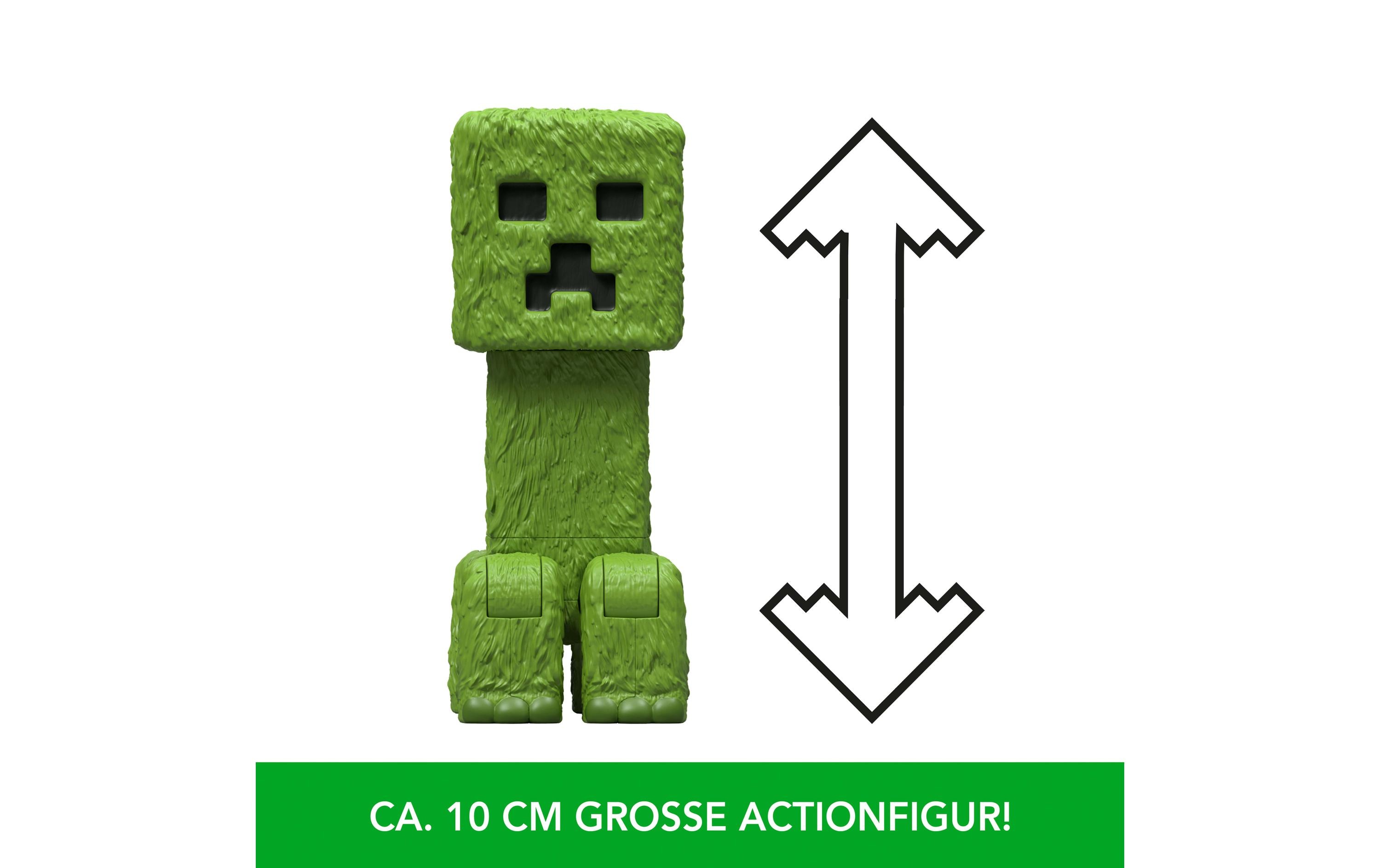 Minecraft Creeper Actionfigur und Zubehör 10 cmKinderspielzeugfigur