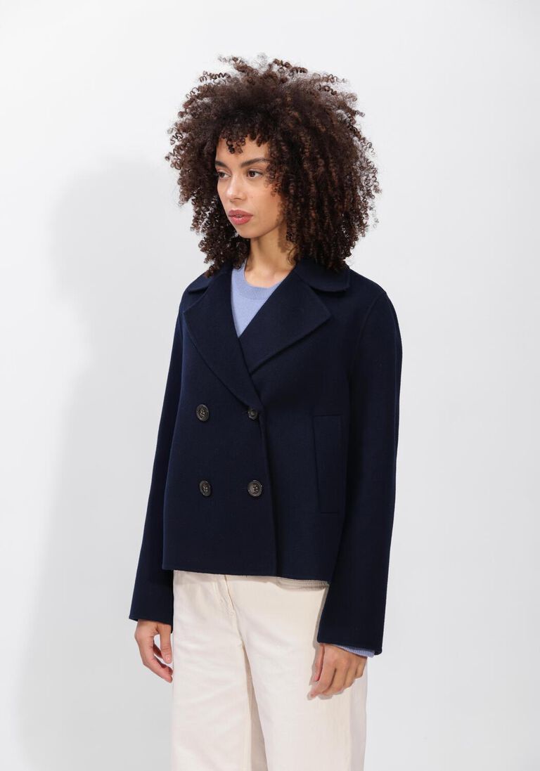 donkerblauwe luisa cerano blazers 438538/4080-00