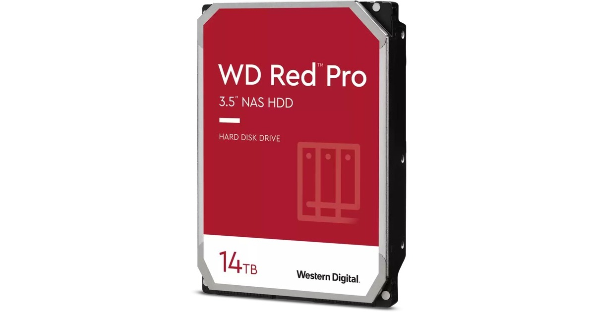 WDRed Pro 14 TB harde schijf  (SATA 600, 24/7, AF)