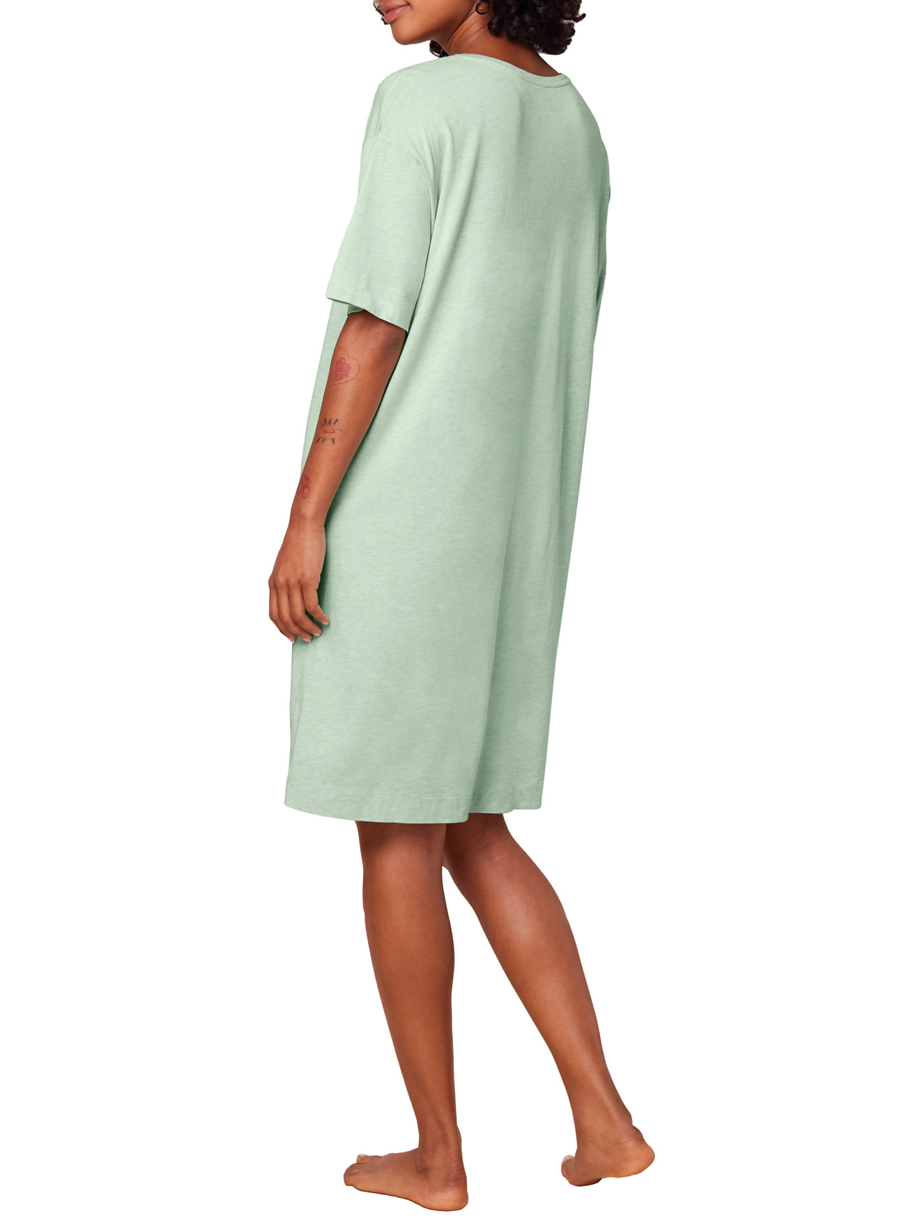 Chemise de nuit manches courtes