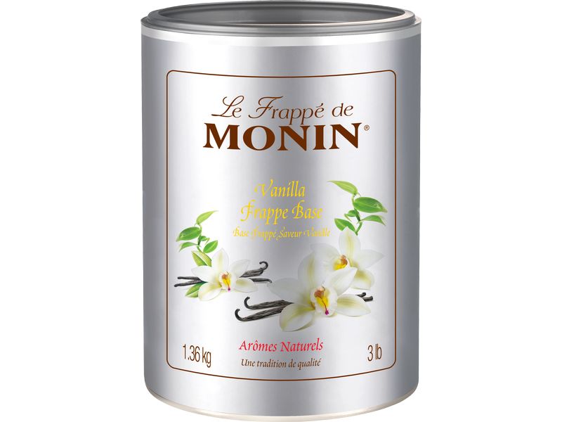 Monin Frappé Vanille 1.36 kg Für leckere Frappés und Milkshakes mit Vanille