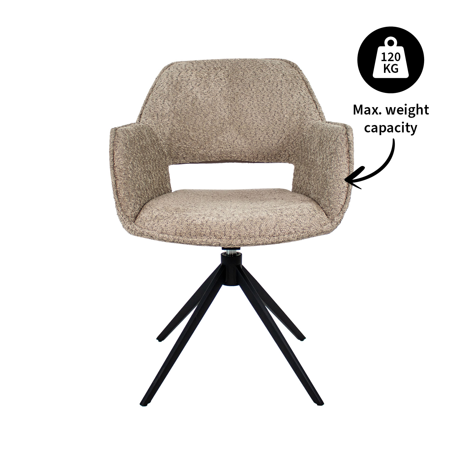 Eetkamerstoel Owen beige