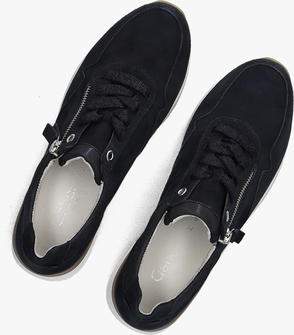 blauwe gabor lage sneakers 587