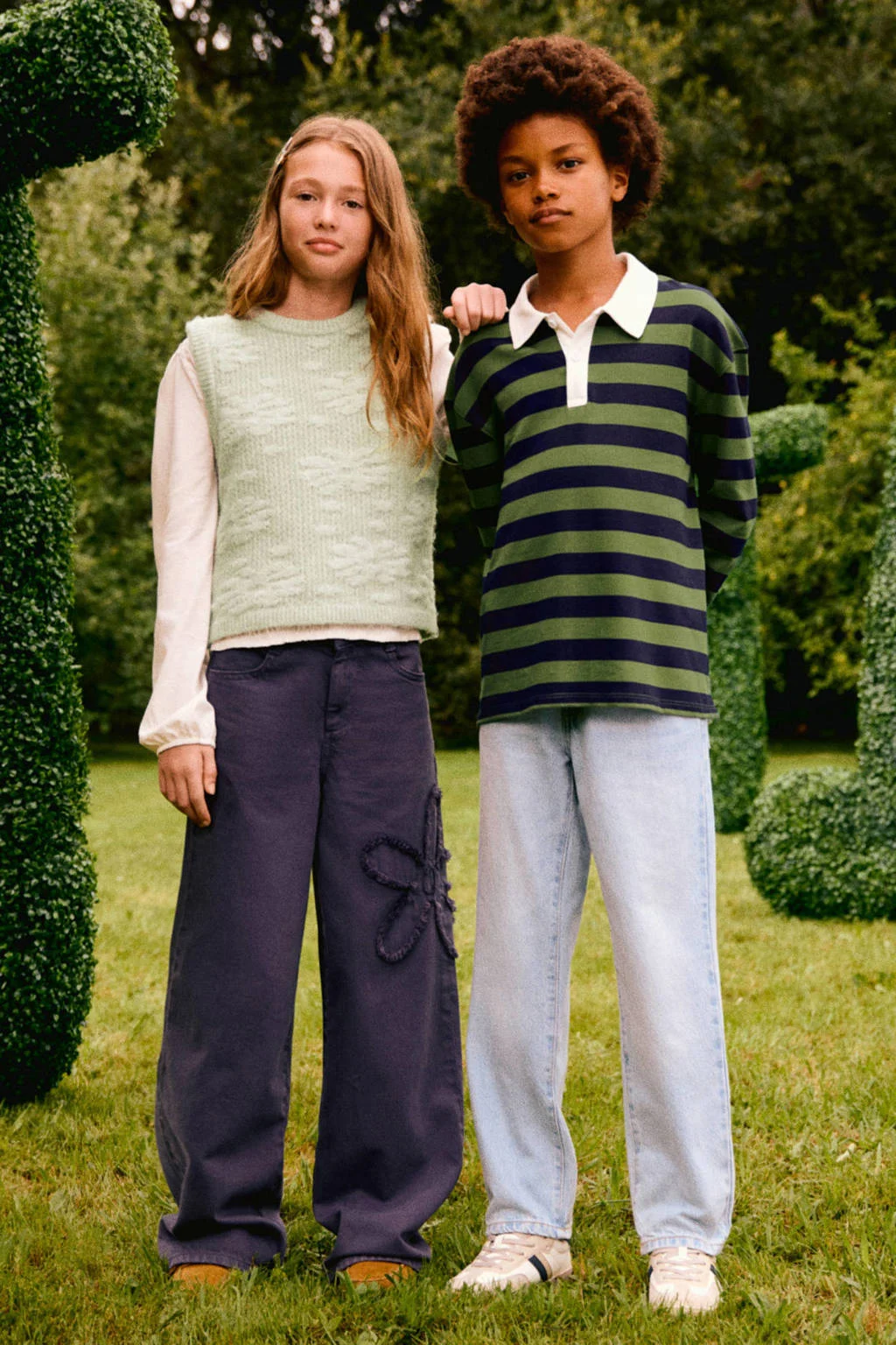 Mango Kids polo groen