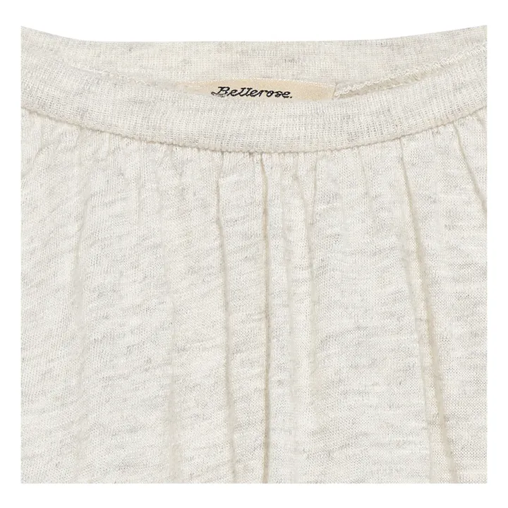 Bellerose T-shirt Manches Longues Uni Molly | Gris chiné