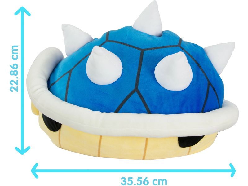 Tomy Plüsch Mario Kart Mocchi-Mocchi Blauer Panzer Megaplüsch