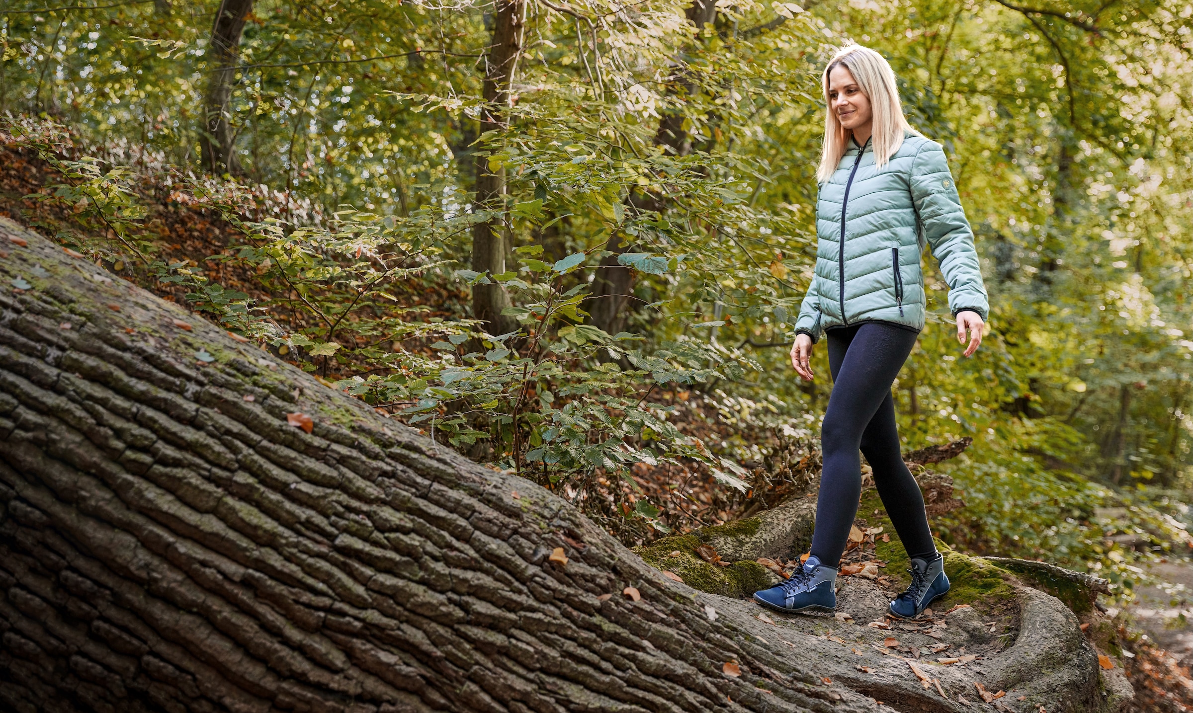 Leguano Barfussschuh »JASPAR«  , Bequemschuh, Schnürboots mit speziell entwickelter Laufsohle