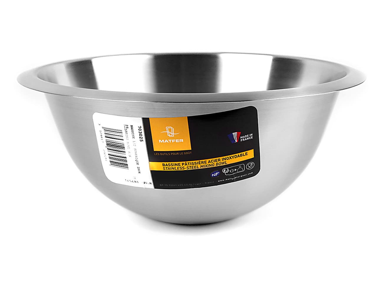 Cul de poule inox - Ø 30 cm - Matfer