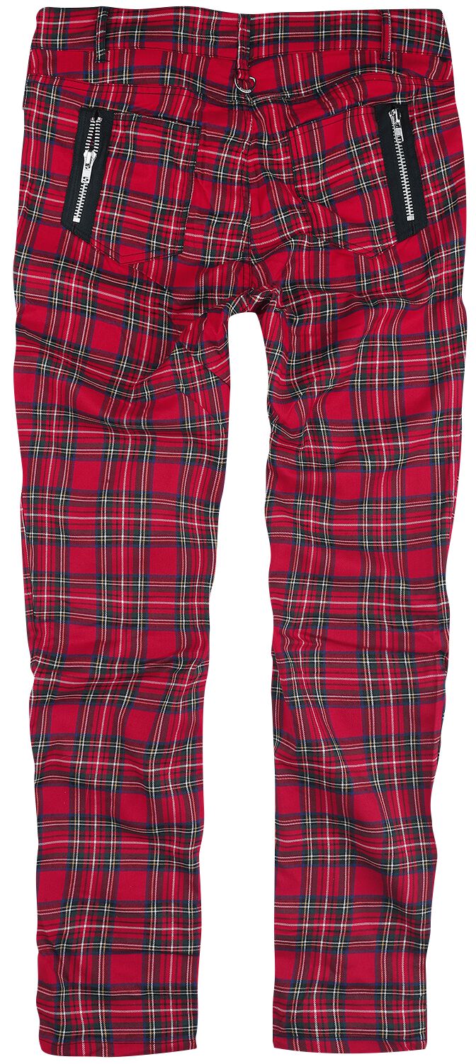 Pantalon Tartan | Banned Pantalon en toile