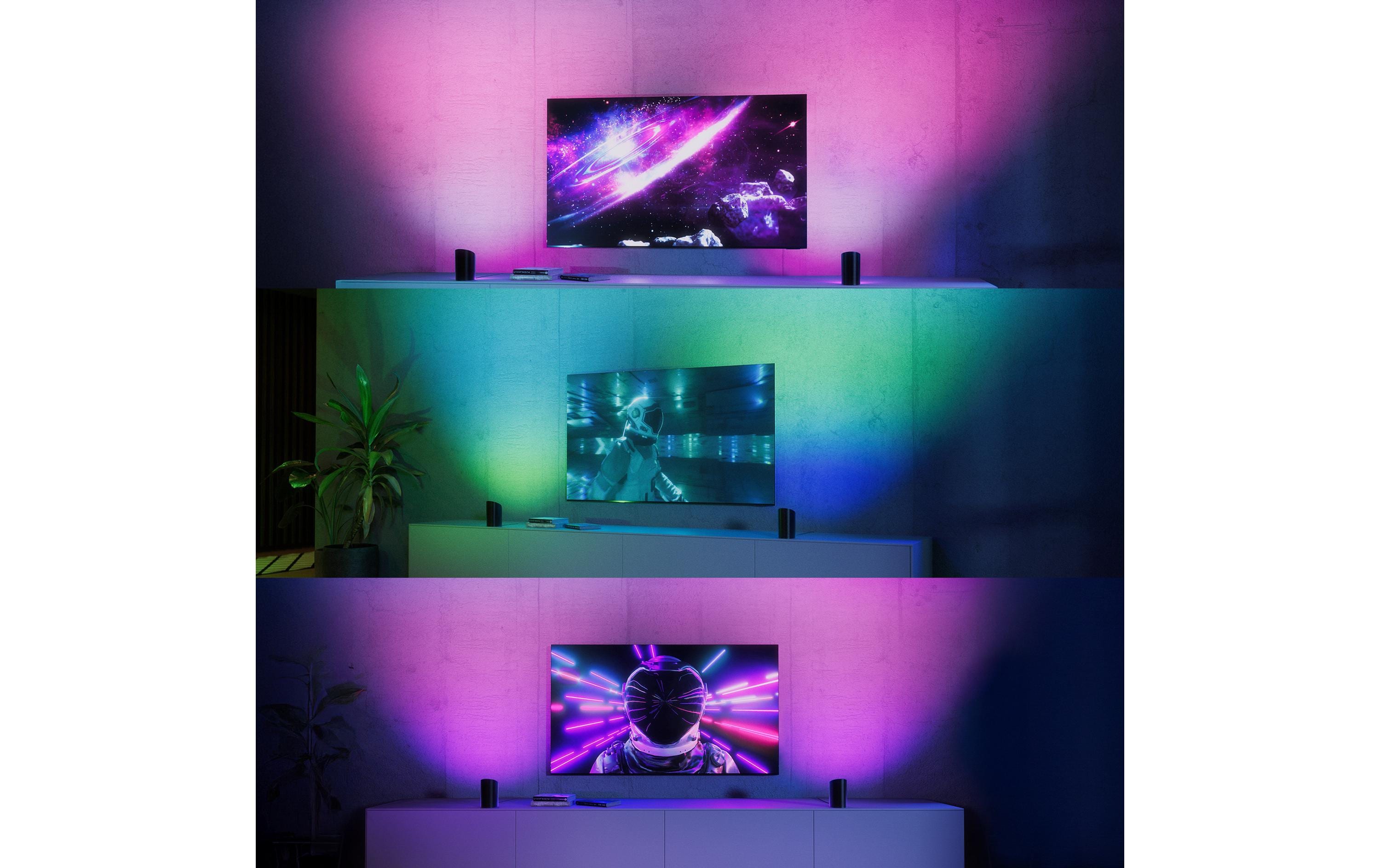 Play Wallwasher duo Schwarz<br>Play Wallwasher mit ColorCast Funktion