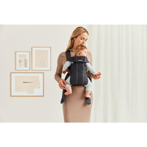 Porte-Bébé Mini Mesh 3D Anthracite - BABYBJÖRN