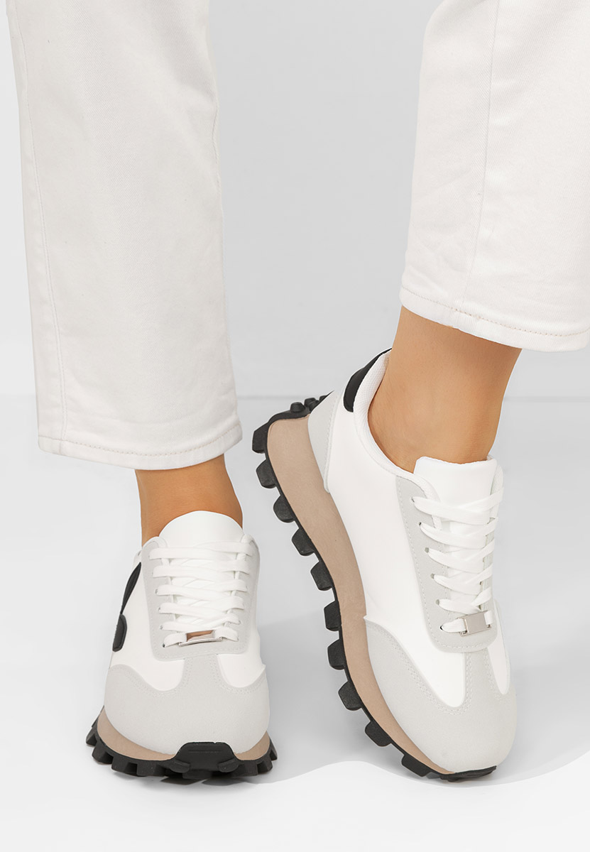 Baskets pour femme blancs Dionne