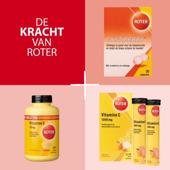Roter Cystiberry 30 tabletten