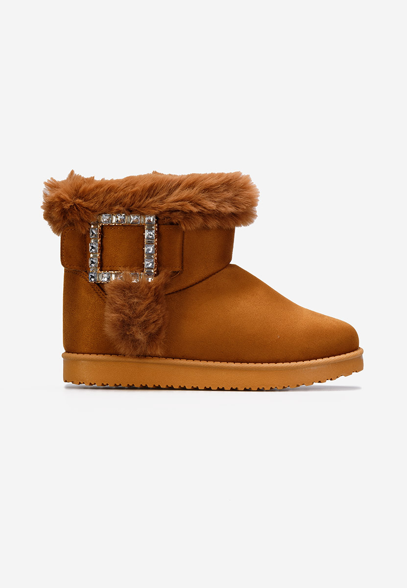 Bottes courtes femme chameau Noranda V2