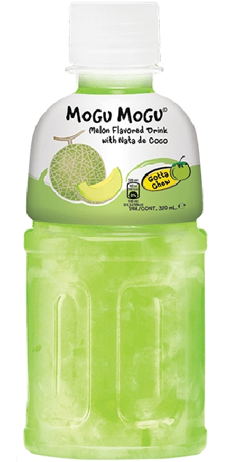 Mogu Mogu Nata de Coco drink met meloensmaak 320ml