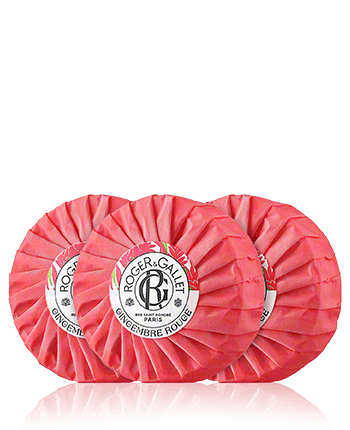 Roger & Gallet Gingembre Rouge Wellbeing Soap 3x100g