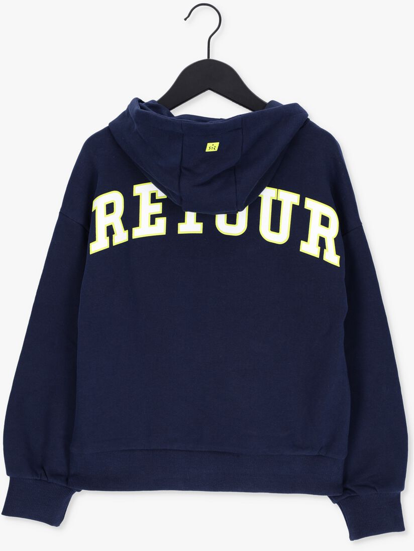 RETOUR donkerblauwe retour sweater easton